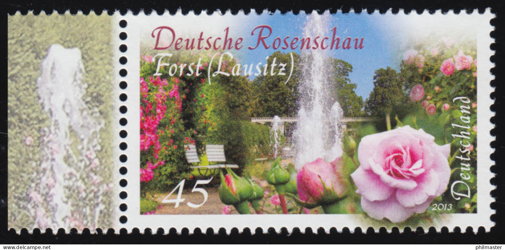 3012 Rosenschau Forst / Lausitz Aus Bogen, Postfrisch ** - Ongebruikt