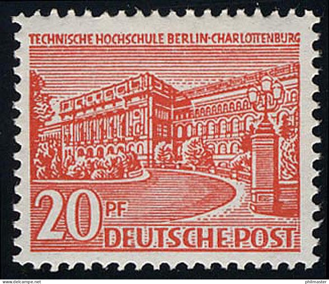 49 Berliner Bauten 20 Pf ** - Neufs