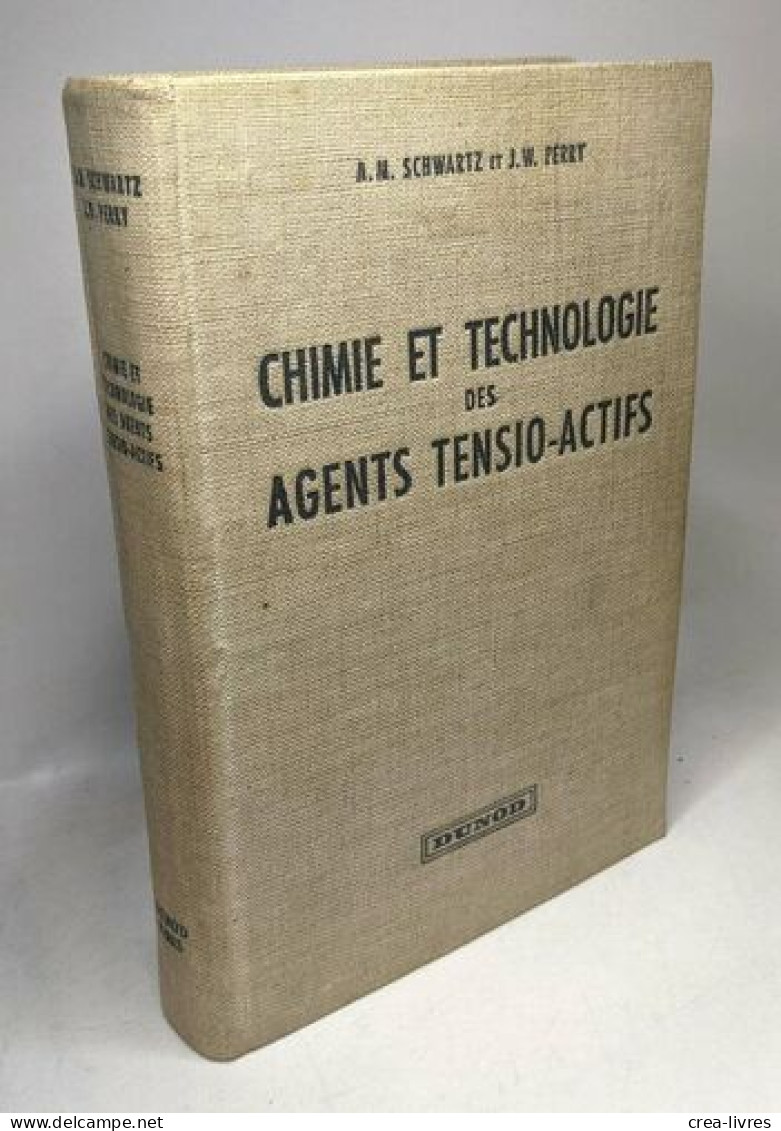 Chimie Et Technologie Des Agents Tensio-actifs - Sin Clasificación