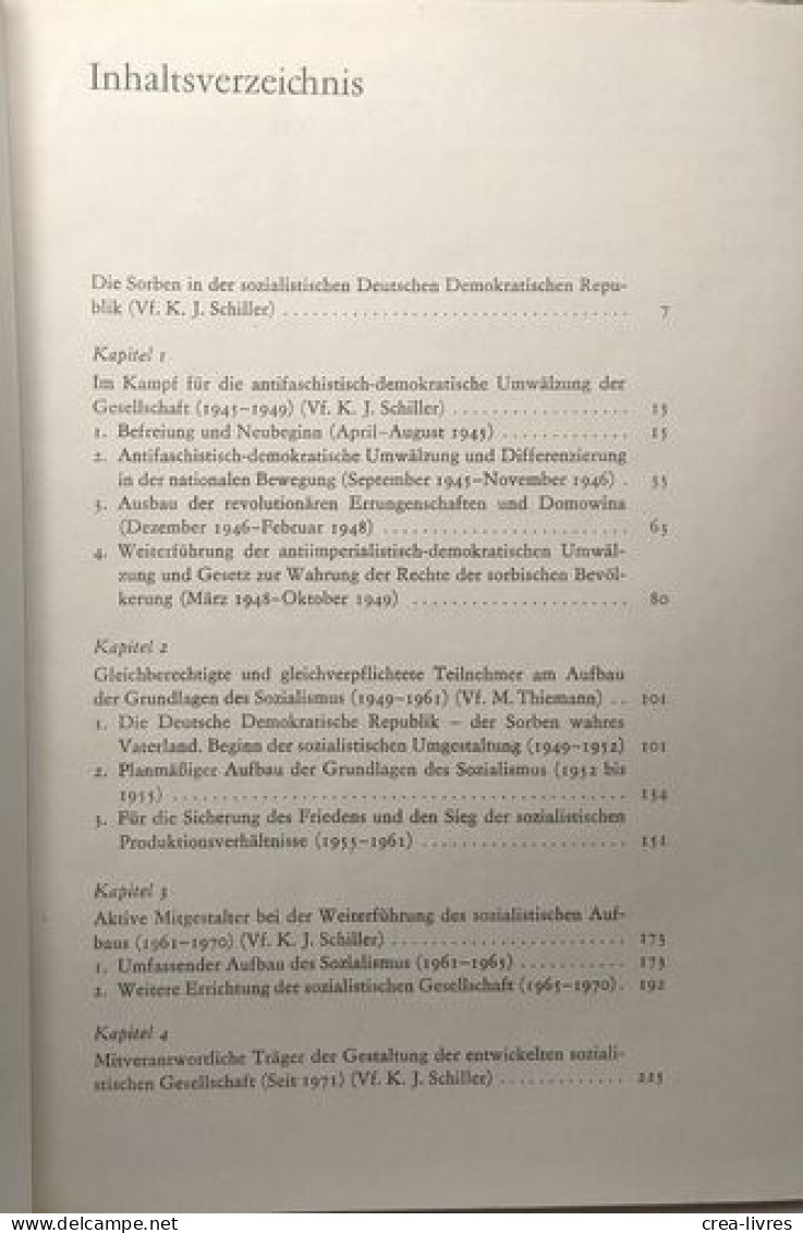 Geschichte der Sorben. Geschichte der Sorben. Band 1: Von den Anfängen bis 1789; Band 2: Von 1789 bis 1917; Band 3: Von