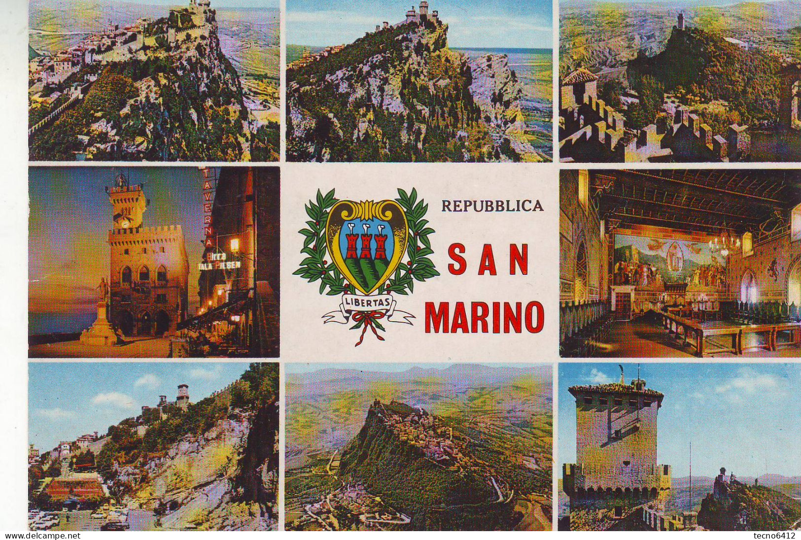 S.marino - Vedutine - Non Viaggiata - San Marino