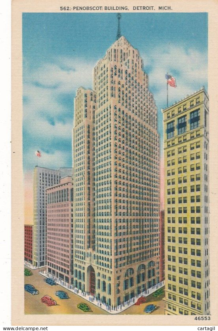 CPA -29465-USA - Detroit (MI) -Penobscot Building-Livraison Offerte - Detroit