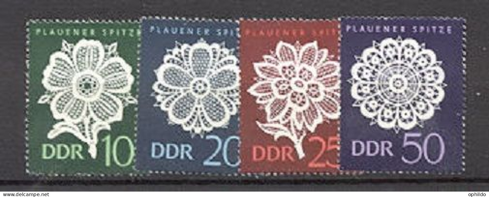 DDR    876/879   * *  TB    - Unused Stamps