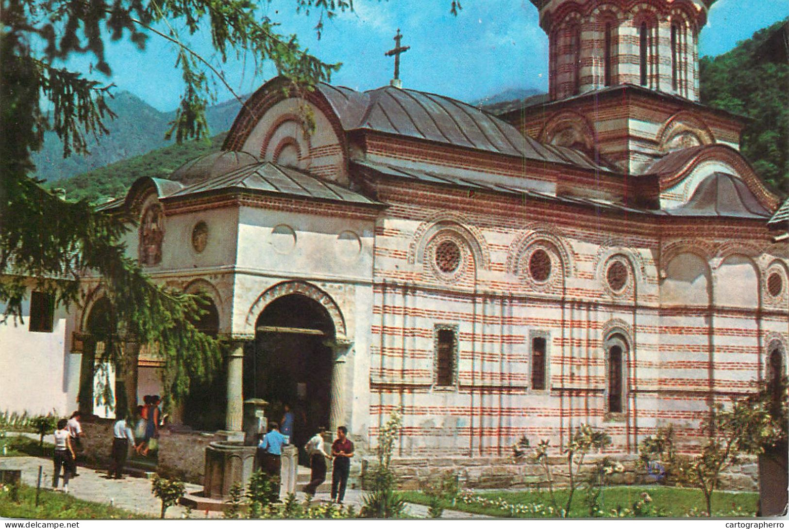 Postcard Romania Biserica Manastirii Cozia - Romania