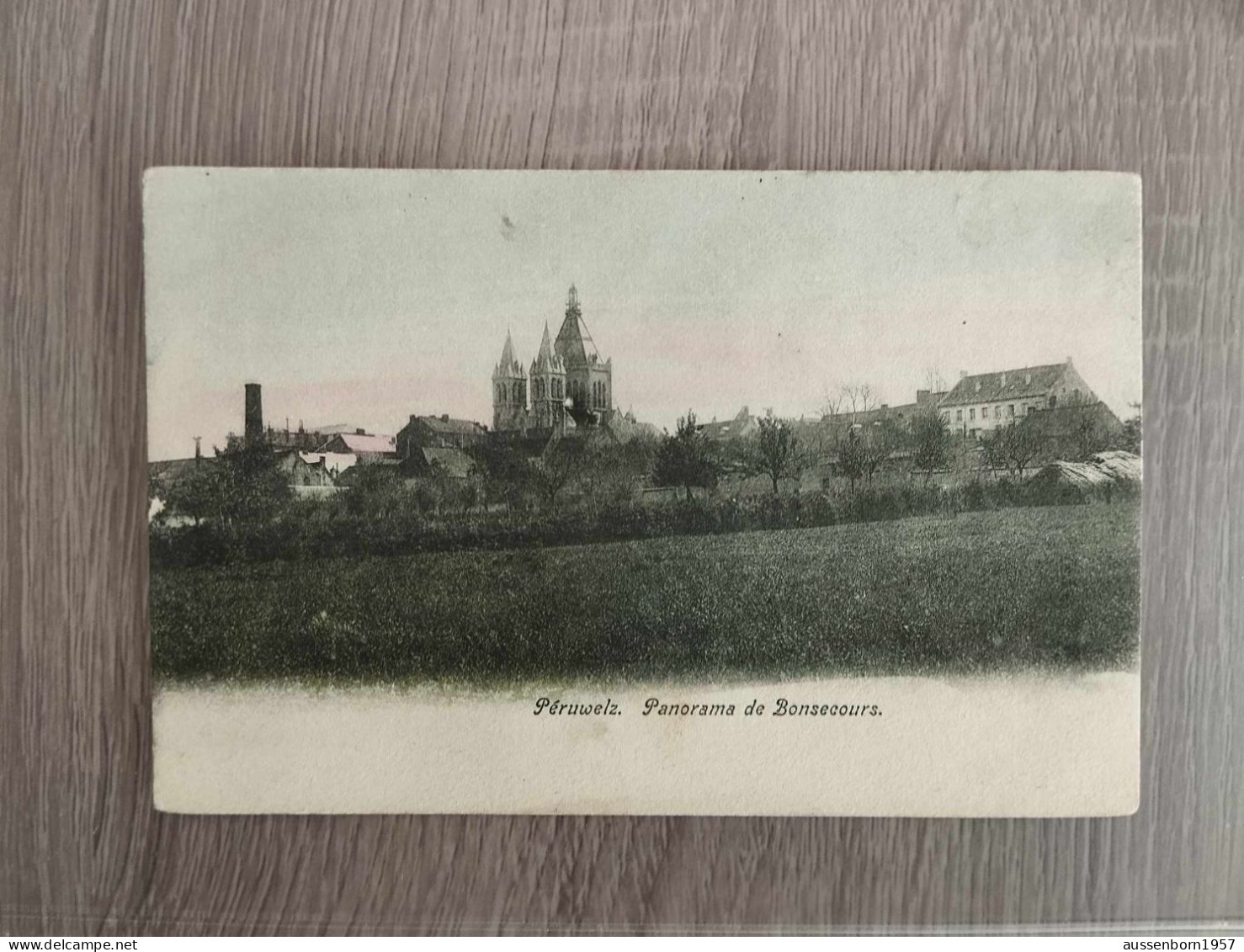 Peruwelz : Panorama De Bonsecours : Carte Dos Non Divisé Non écrite - Peruwelz