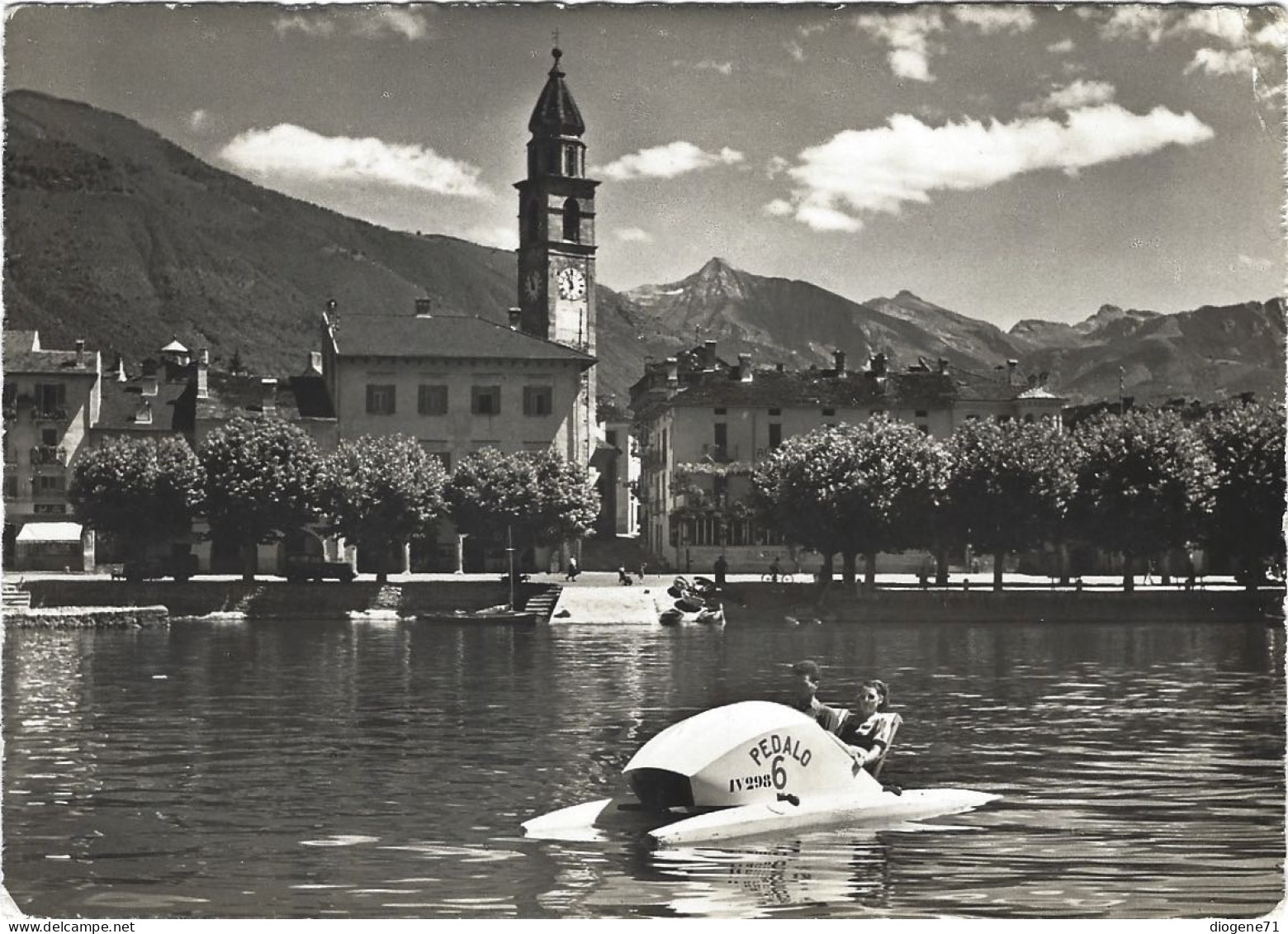 Ascona Pedalo GF 1966 Animata Rara - Ascona