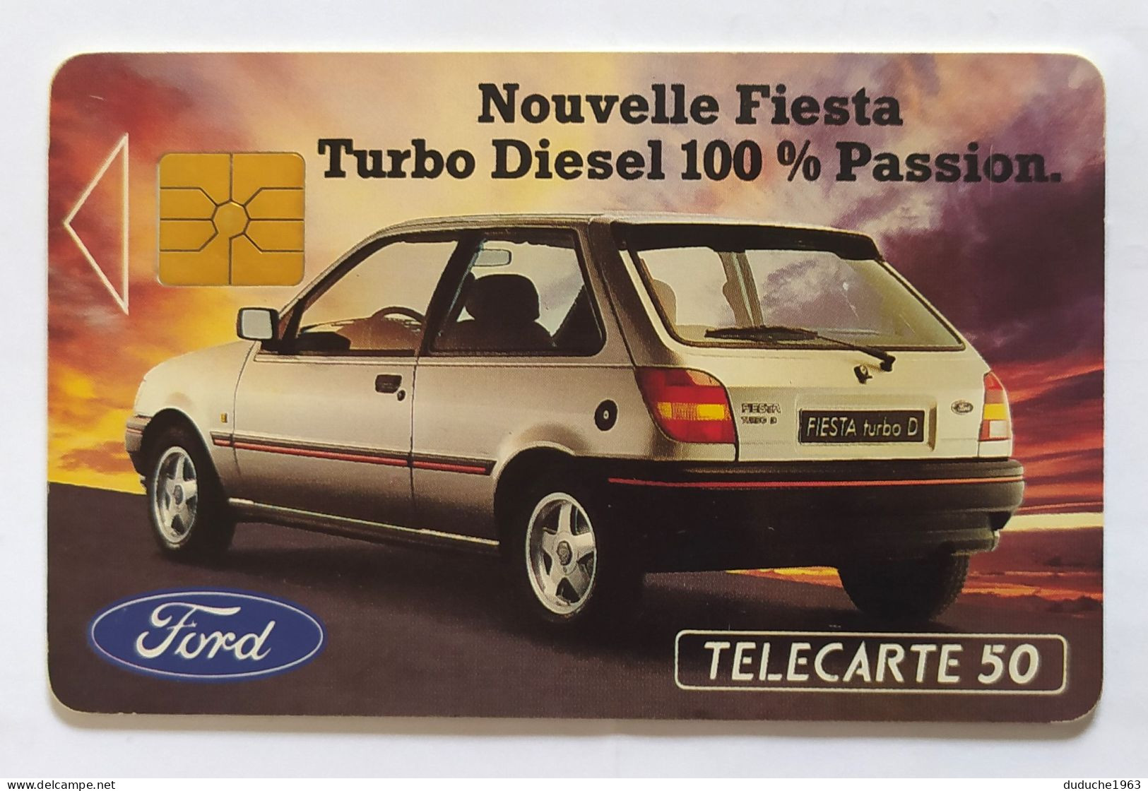 Télécarte France - Ford Fiesta - Sin Clasificación