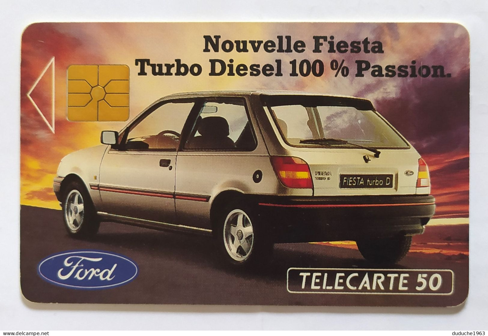 Télécarte France - Ford Fiesta - Ohne Zuordnung