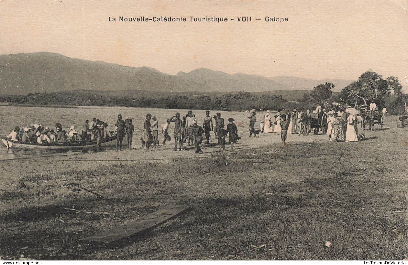 NOUVELLE CALEDONIE - Voh - Gatope - Animé - Carte Postale Ancienne - Nieuw-Caledonië