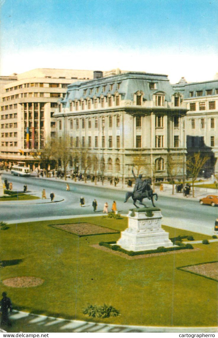 Postcard Romania Bucuresti Piata Universitatii - Romania