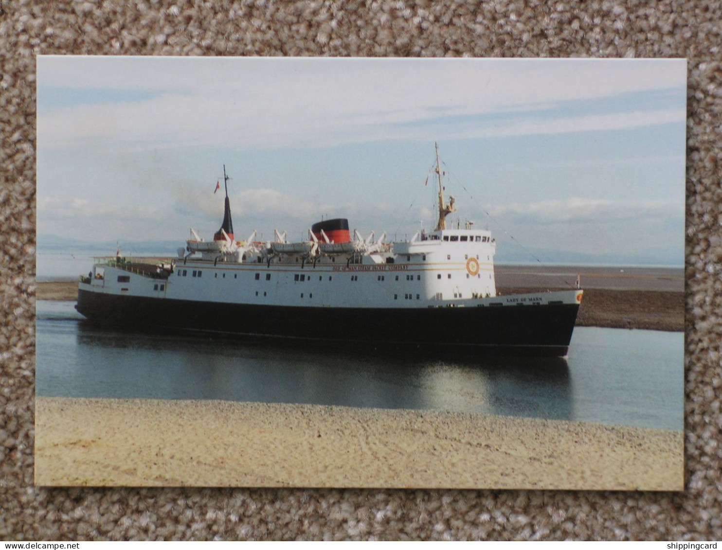 ISLE OF MAN STEAM PACKET LADY OF MANN AT FLEETWOOD - Veerboten