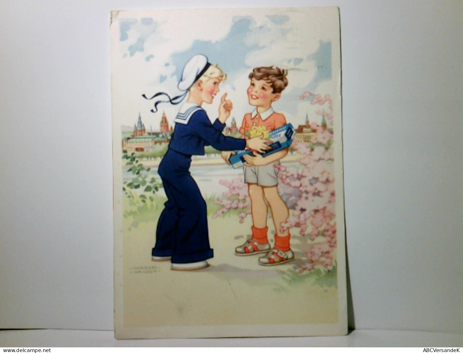 Nostalgie / Vintage. Alte Ansichtskarte / Künstlerkarte Farbig Von Ilse Wende Lungershausen Farbig, Gel. Ca 5 - Ohne Zuordnung