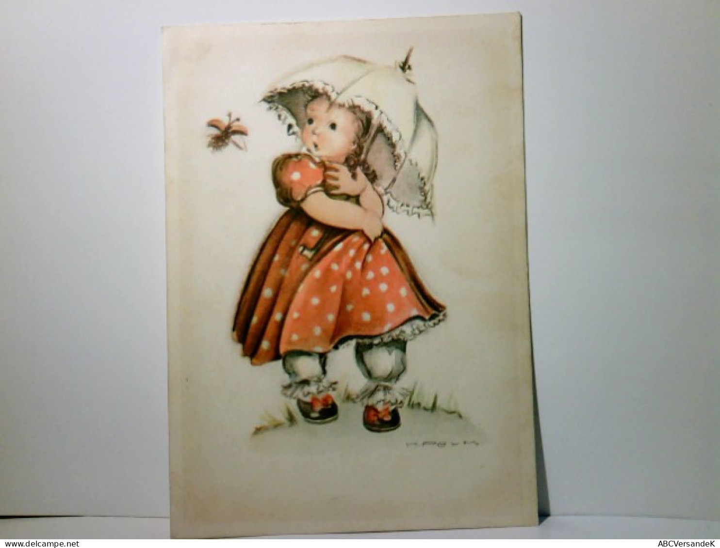 Nostalgie / Vintage. Alte Ansichtskarte / Künstlerkarte Farbig Von Hilla Peyk Farbig, Ungel. Beschrieben Ca 5 - Ohne Zuordnung
