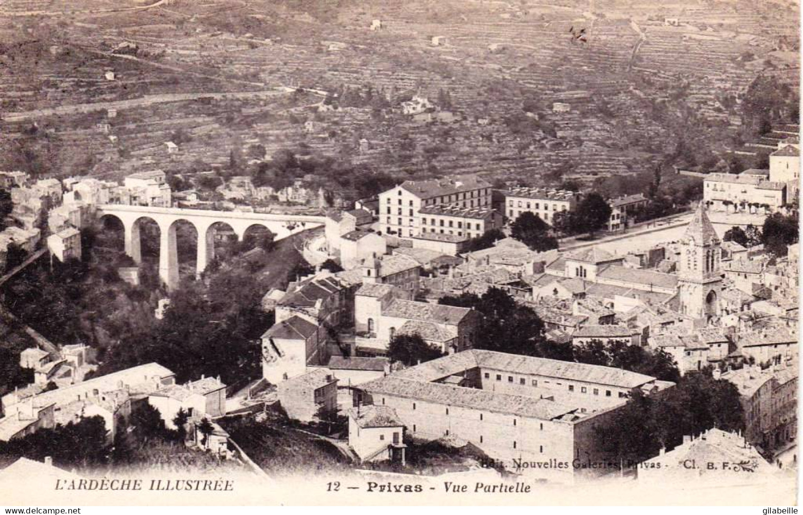 07 - Ardeche -  PRIVAS - Vue Partielle  - Privas