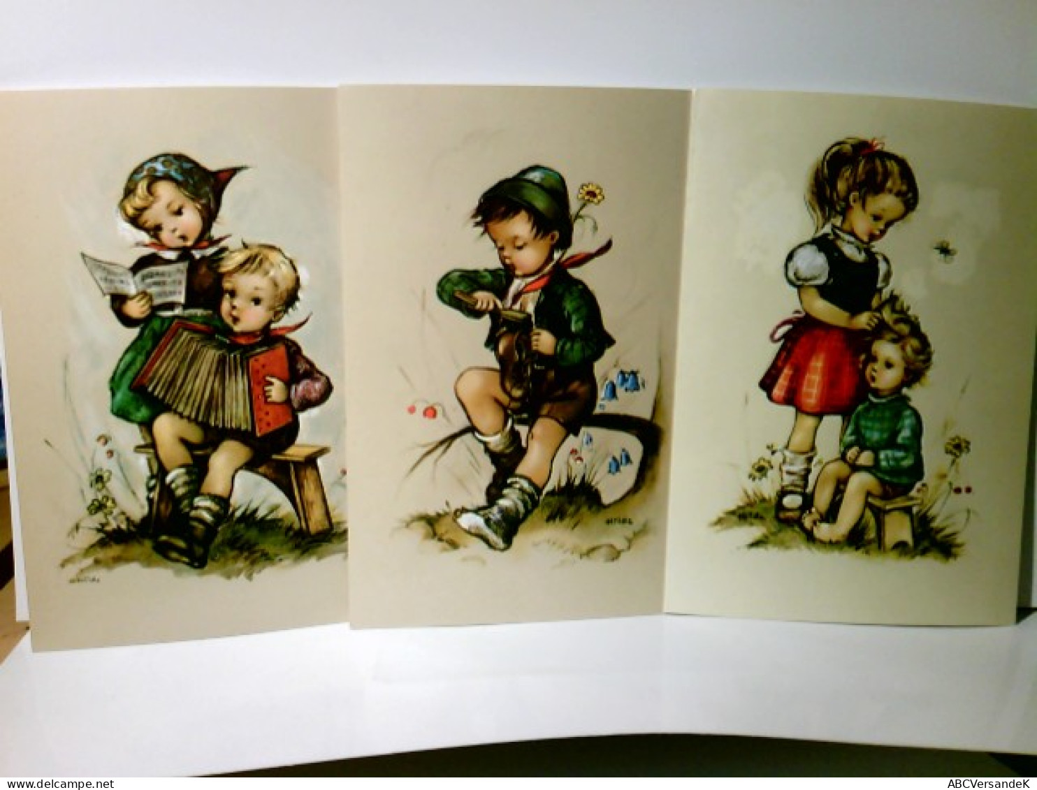Vintage / Nostalie. Niedliche Kinder. Konvolut 3 X Alte Ansichtskarte / Künstlerkarte Farbig Von Hilde, Ungel - Ohne Zuordnung