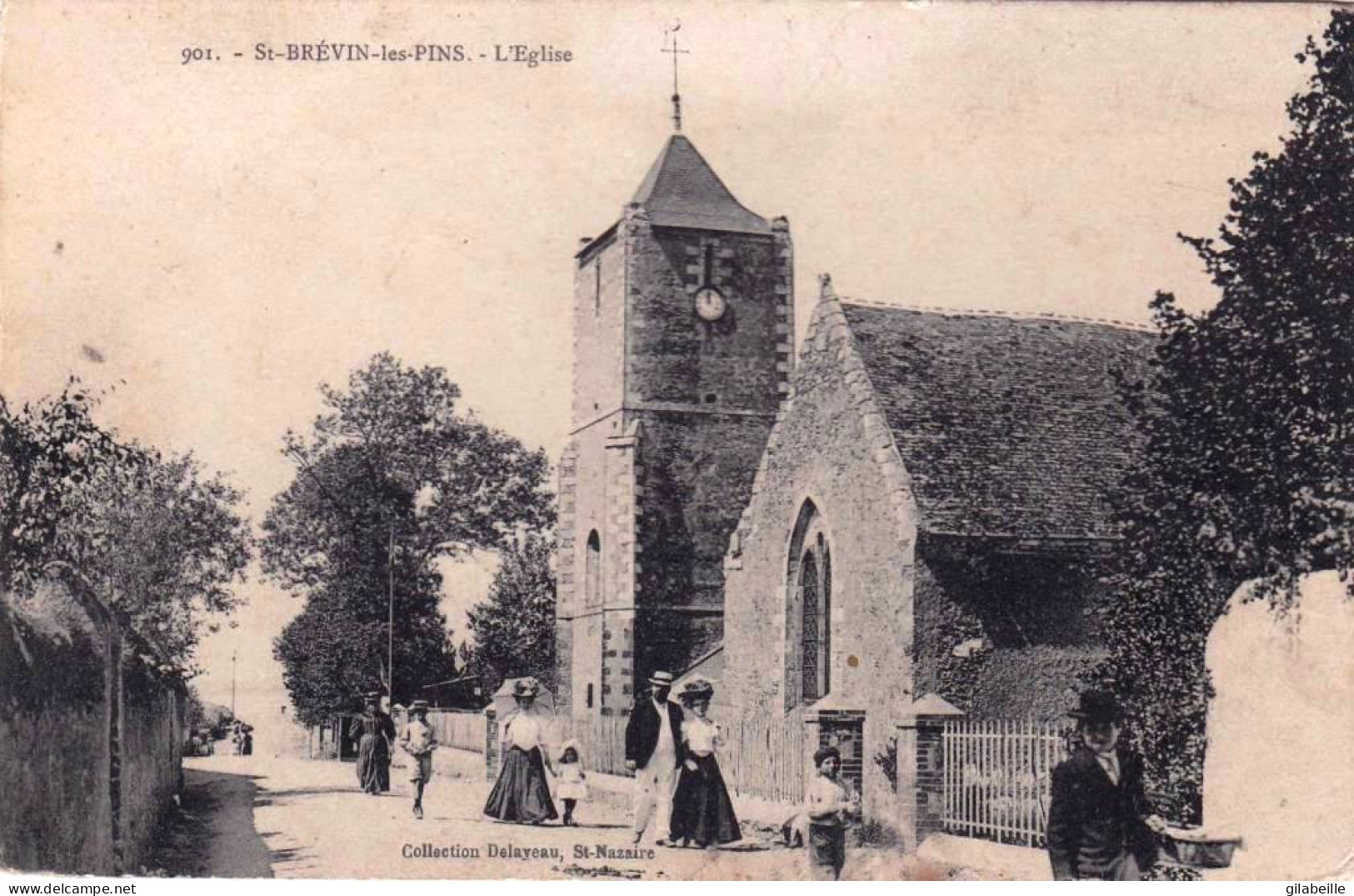 44 - Loire Atlantique -  SAINT BREVIN Les PINS - L église - Saint-Brevin-les-Pins