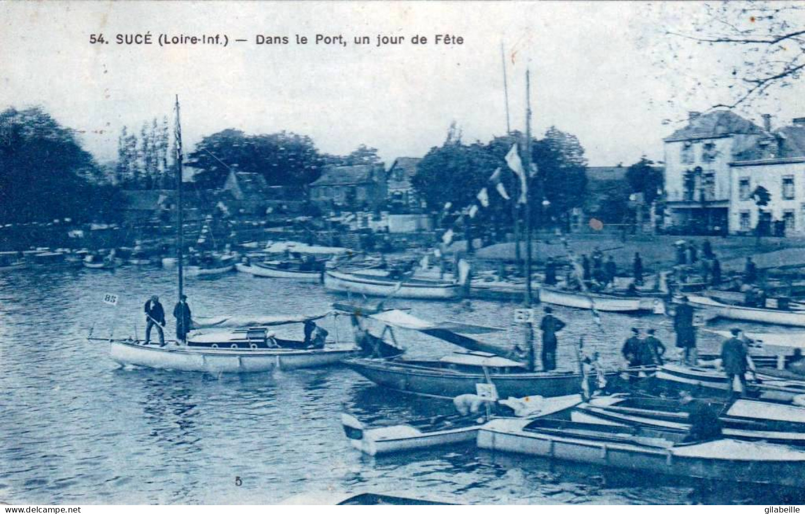 44 - Loire Atlantique -  SUCE Sur ERDRE - Dans Le Port - Un Jour De Fete - Autres & Non Classés