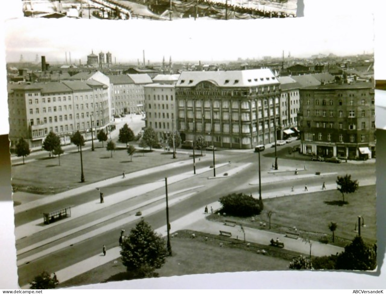 Berlin. 2 X Alte Ansichtskarte / Postkarte S/w, Ungel. U. Gel. 1961. 1 X Potsdamer Platz. 1 X Oranienplatz. - Autres & Non Classés
