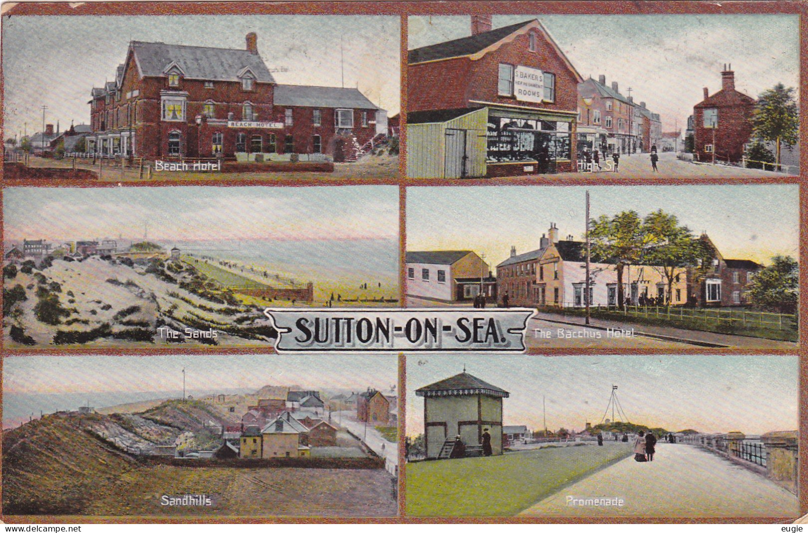 3265/ Sutton-on Sea, Hotel, Promenade, High Street - Altri & Non Classificati