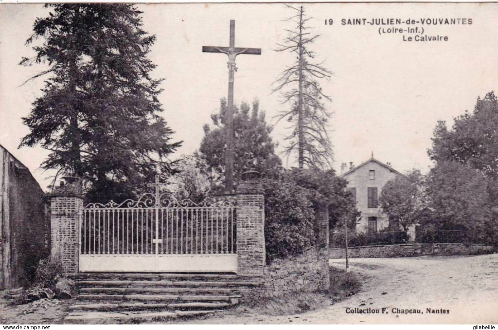 44 - Loire Atlantique - SAINT JULIEN  De VOUVANTES - Le Calvaire - Saint Julien De Vouvantes