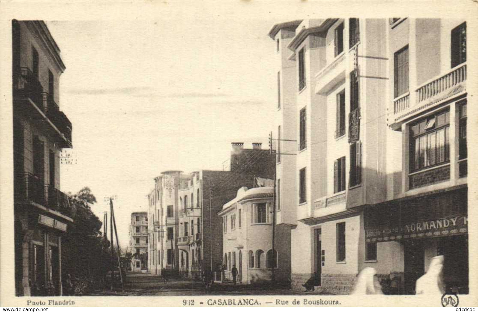 CASABLANCA  Rue Des Bouscours Normandy Hotel RV - Casablanca