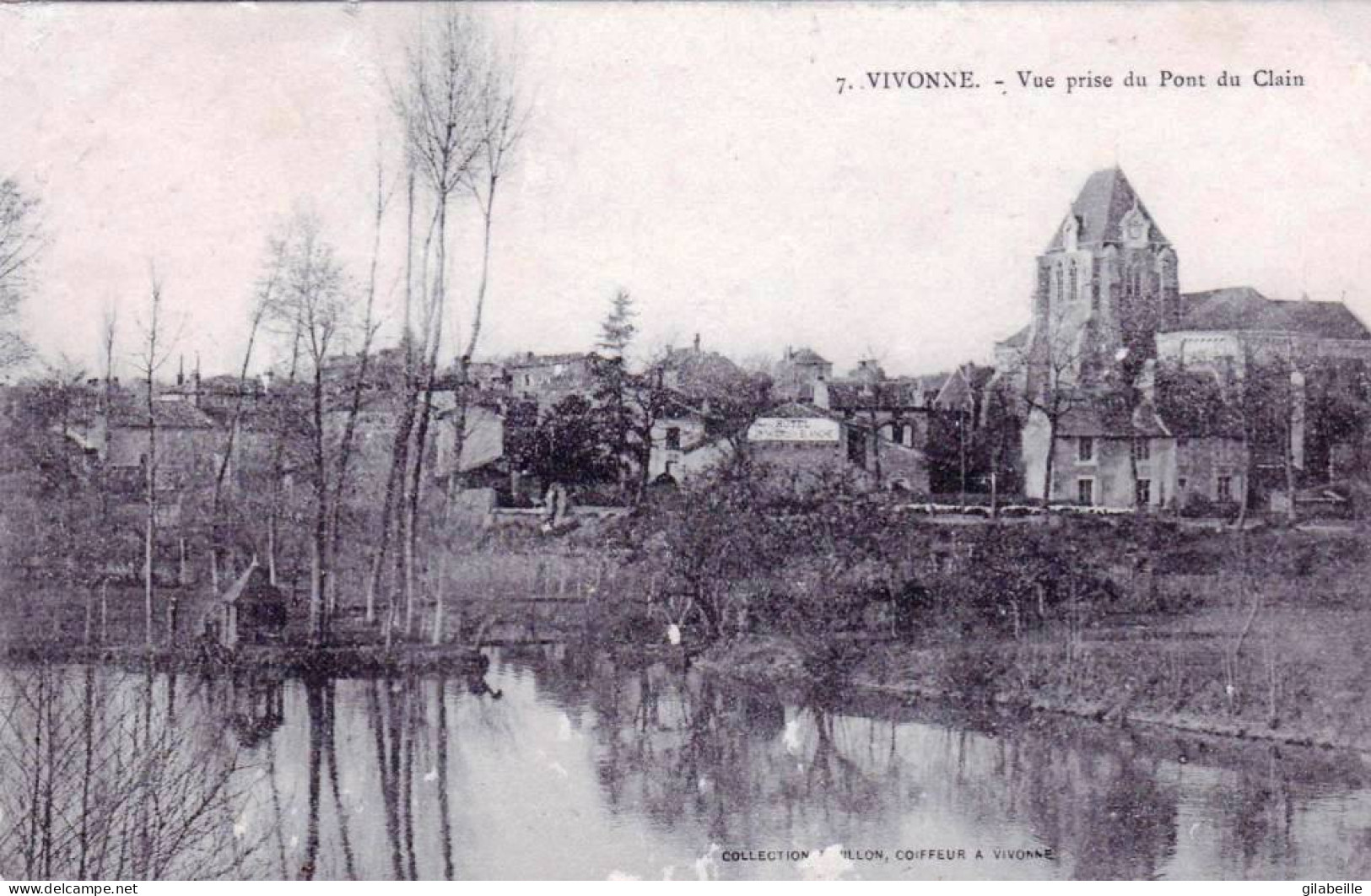 86 - Vienne -  VIVONNE -  Vue Prise Du Pont Du Clain - Vivonne