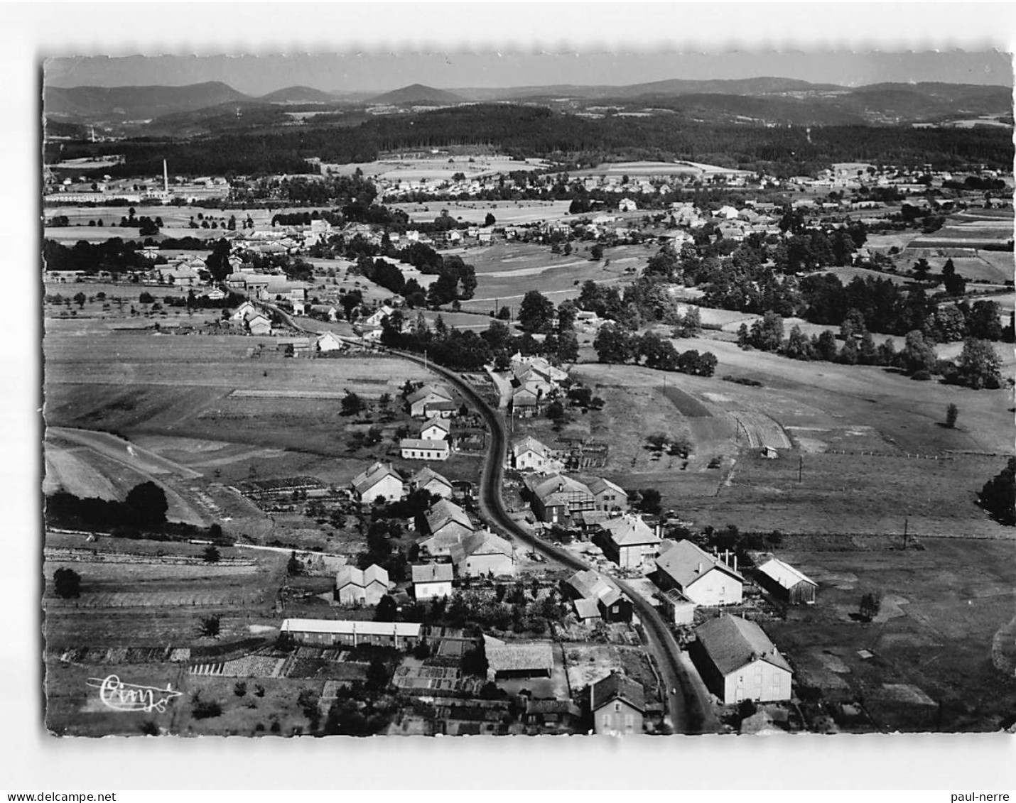 ETIVAL CLAIREFONTAINE : Vue Panoramique Aérienne - Très Bon état - Etival Clairefontaine