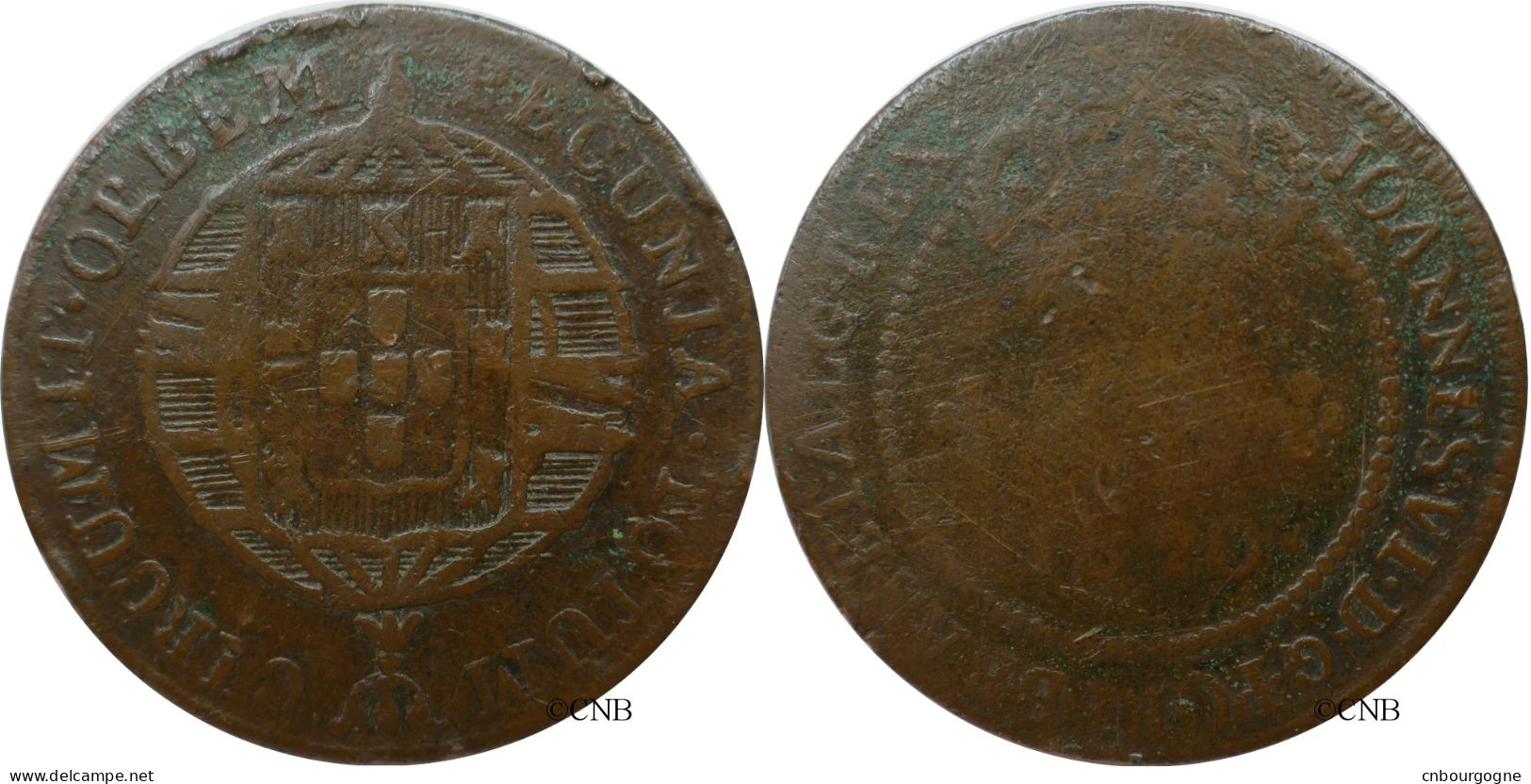 Mozambique - Colonie Portugaise - João VI - 80 Reis 1820 - TB/B - Mon5267 - Mauritanie