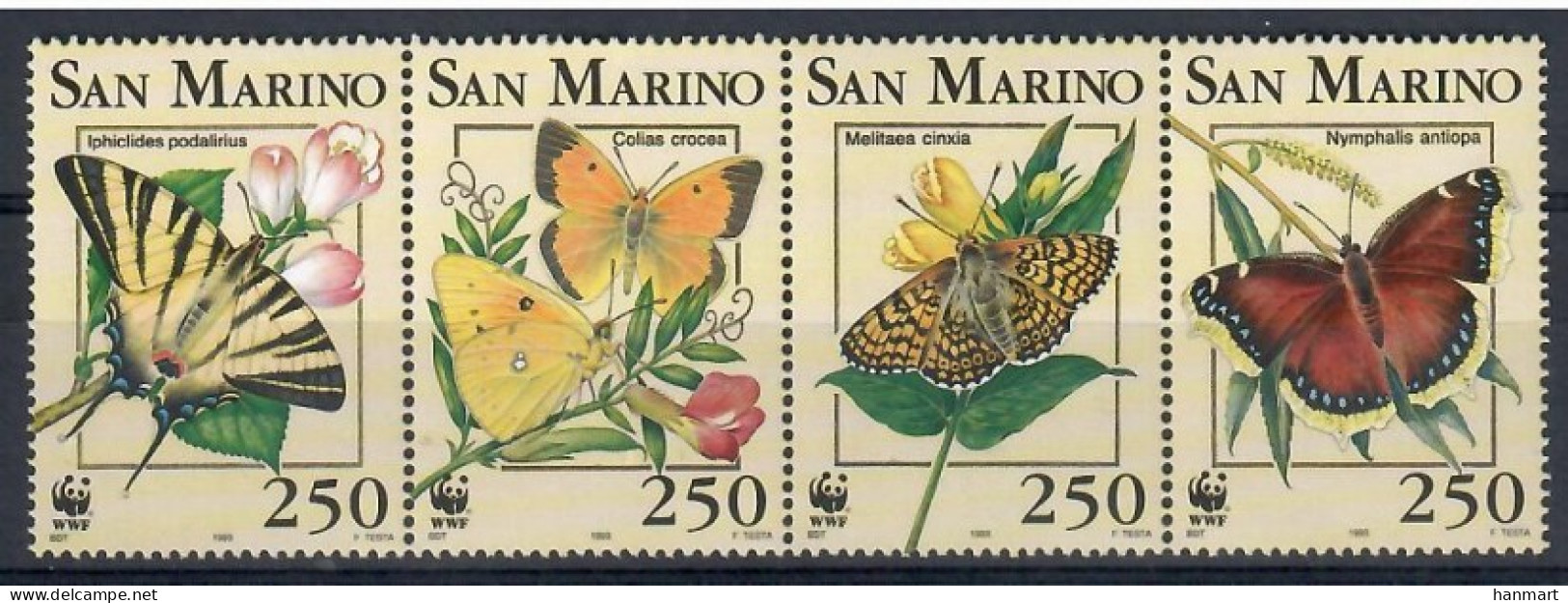 San Marino 1993 Mi 1535-1538 MNH  (ZE2 SMRvie1535-1538b) - Autres & Non Classés