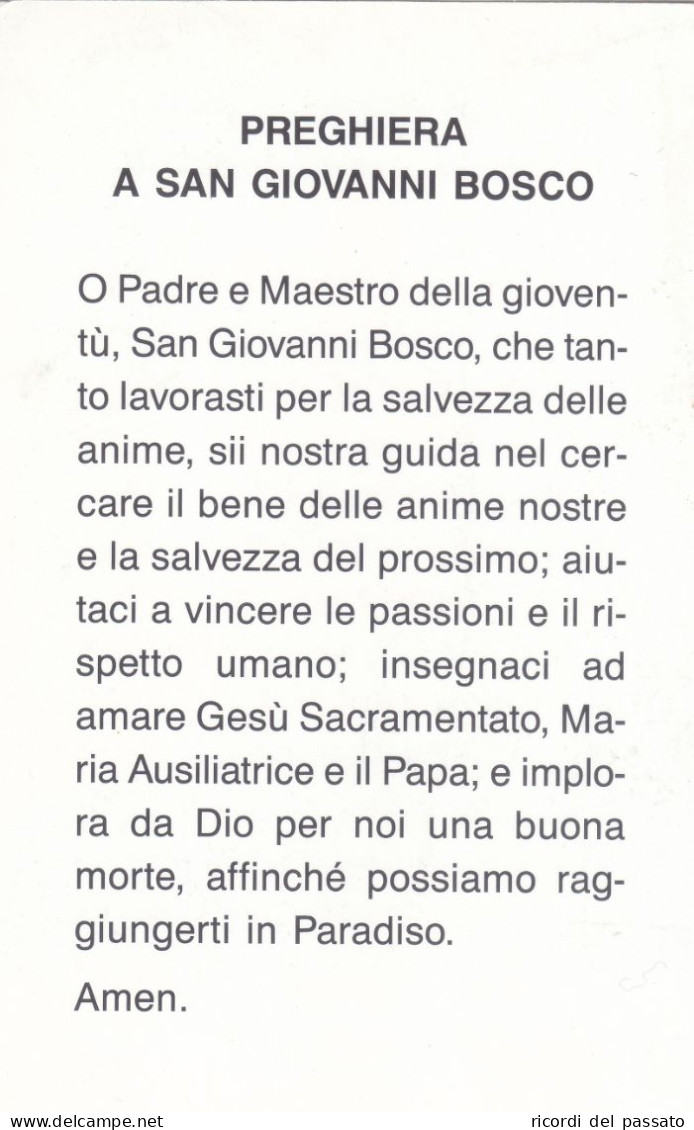 Santino San Giovanni Bosco - Imágenes Religiosas