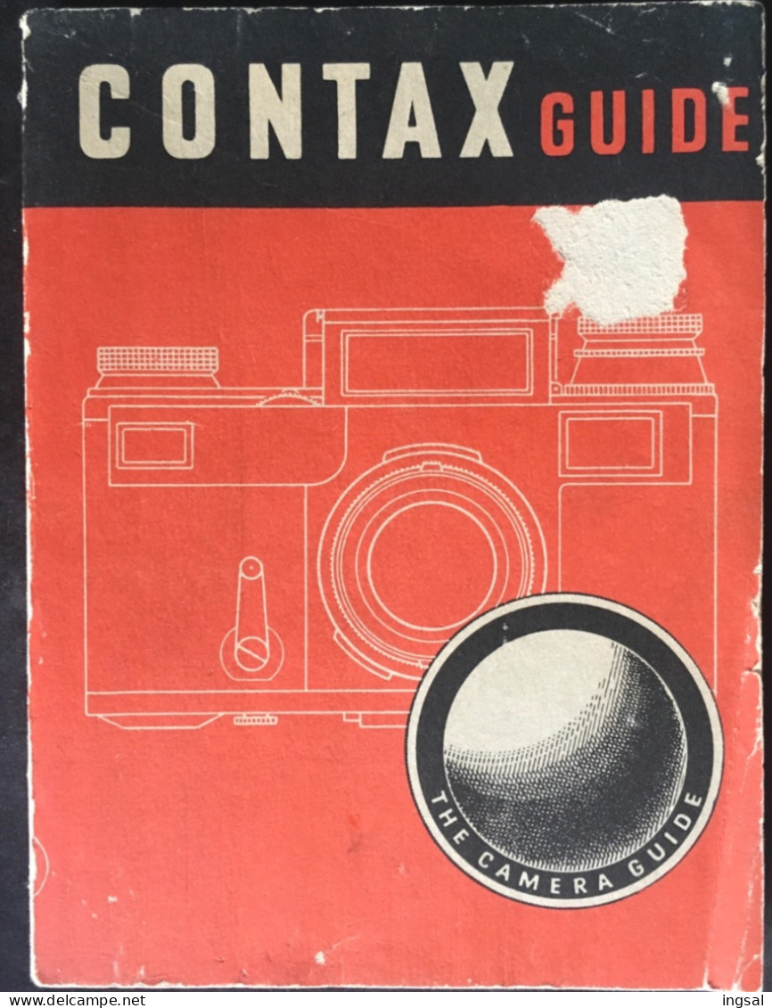 CONTAX…………Instructions Booklet….110 Pages - Fotografia