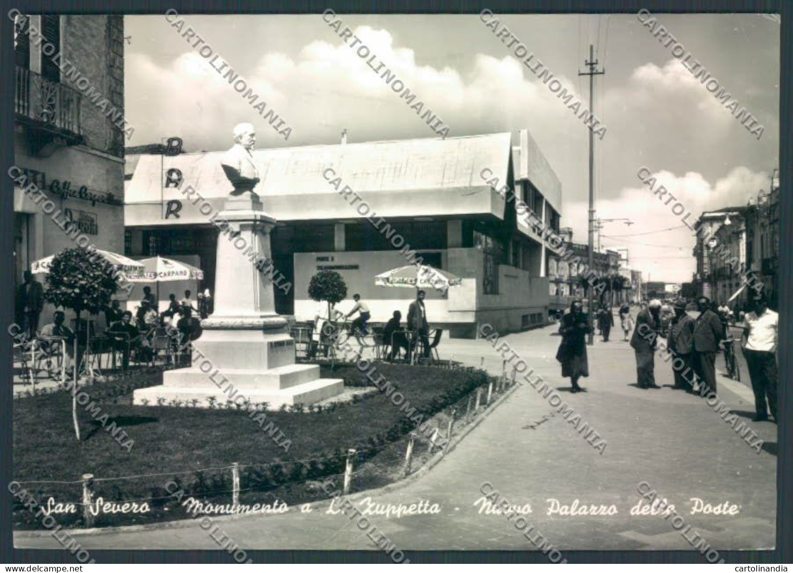 Foggia San Severo Posta Foto FG Cartolina ZF8322 - Foggia