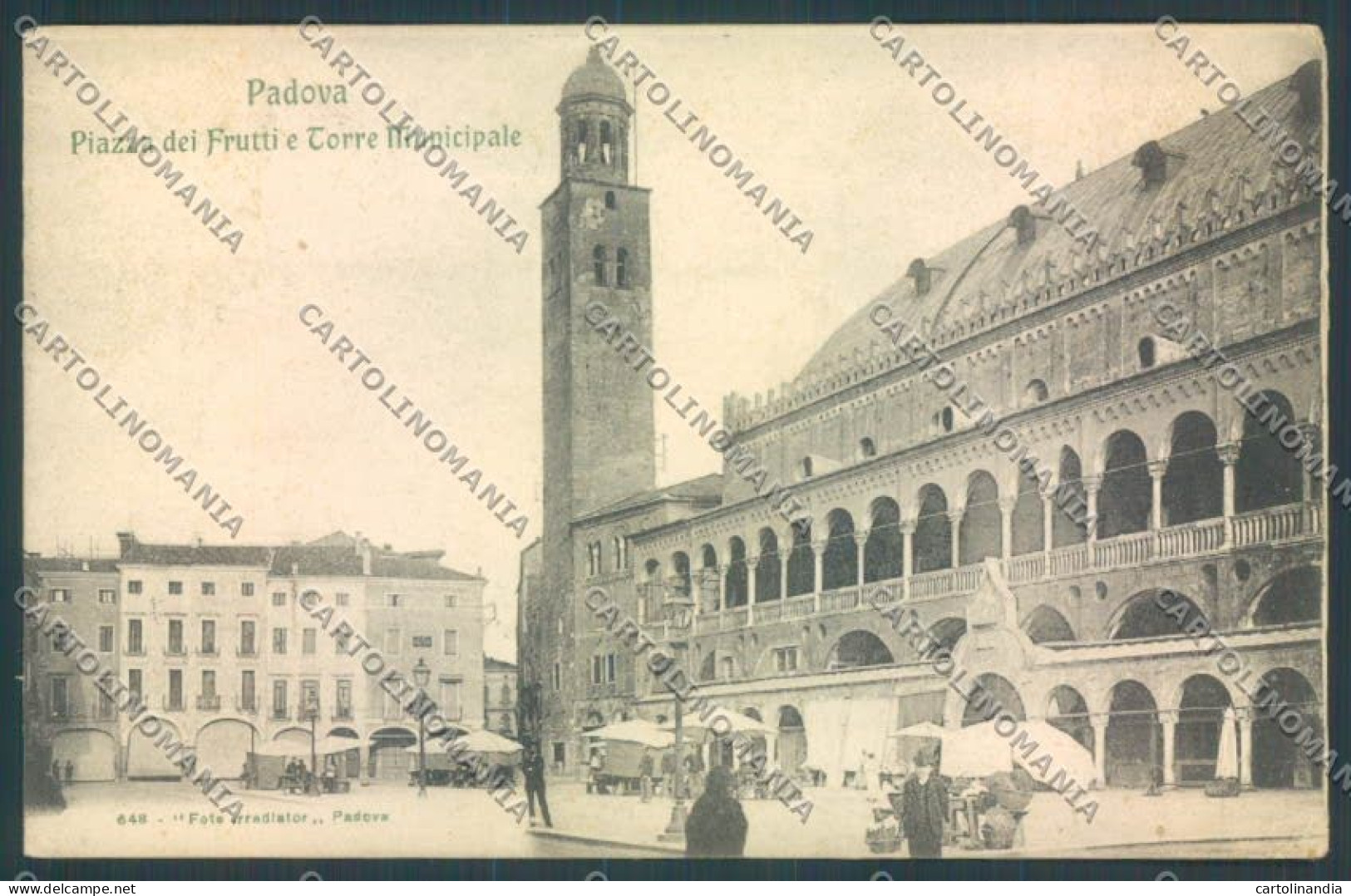 Padova Città Mercato Cartolina ZQ2281 - Padova