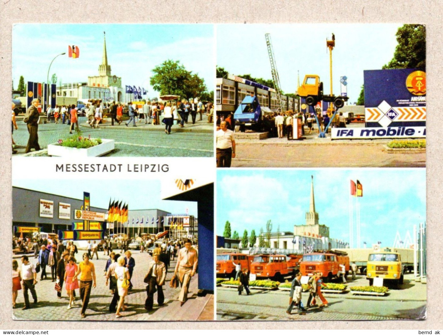 A1613}  AK - BRD - Messestadt Leipzig - Technische Messe 1978 - Leipzig