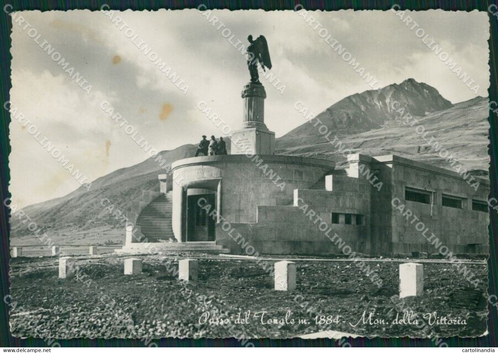 Brescia Ponte Di Legno Passo Del Tonale Sacrario Foto FG Cartolina ZKM9180 - Brescia