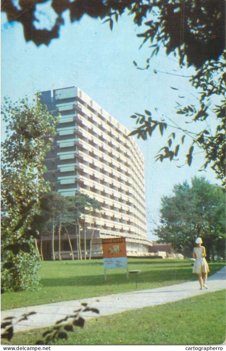 Postcard Romania Eforie Nord Hotel Europa - Romania