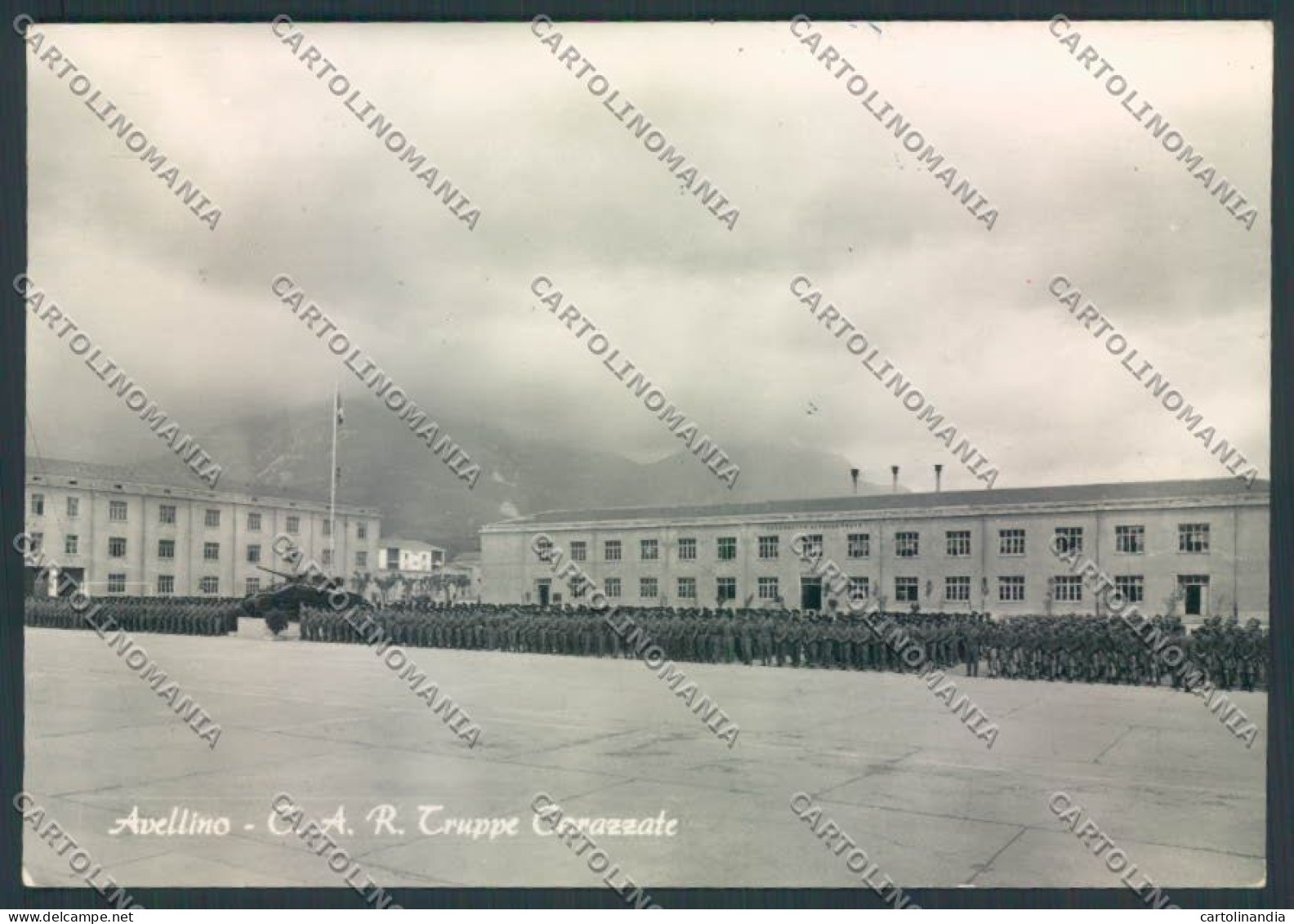 Avellino Militari Carroarmato Foto FG Cartolina ZF5982 - Avellino