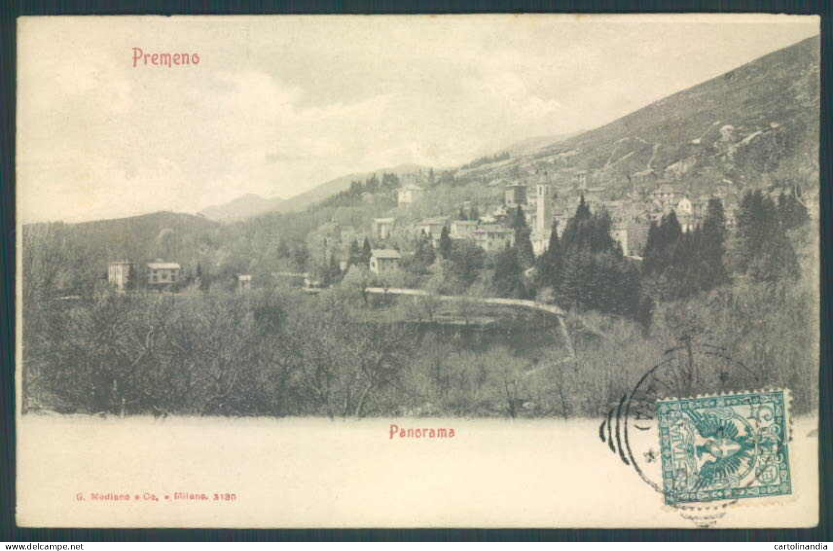 Verbania Premeno Cartolina ZQ6561 - Verbania