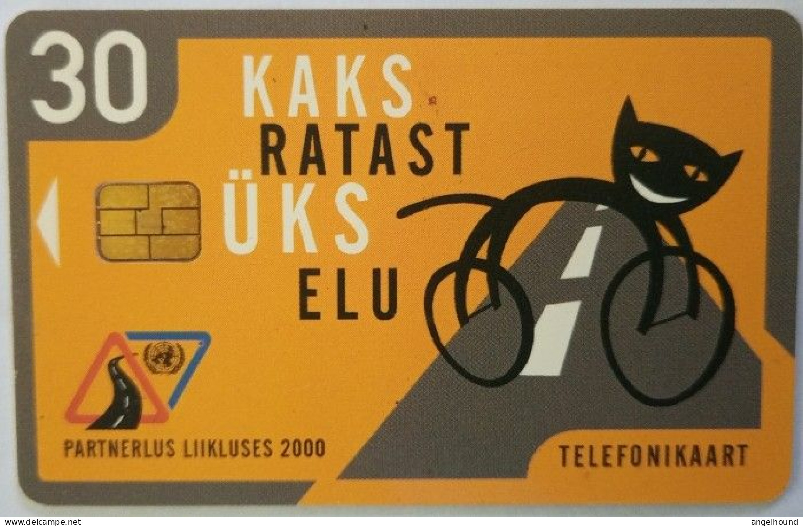 Estonia 30 Unit Chip Card - Traffic Harmlessness - Estonia