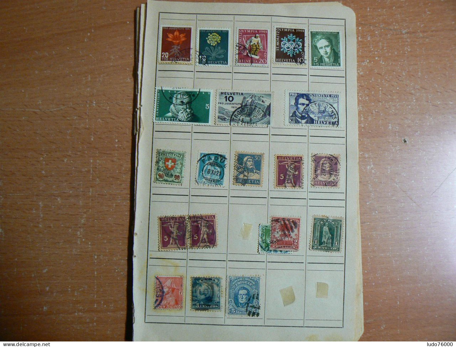 D 787 / VRAC DU MONDE / 10 PAGES / 01 - Lots & Kiloware (mixtures) - Max. 999 Stamps