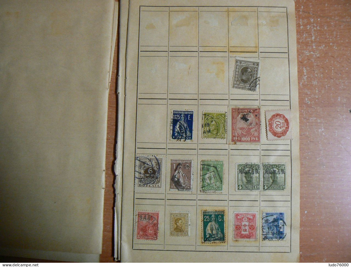 D 787 / VRAC DU MONDE / 10 PAGES / 01 - Lots & Kiloware (mixtures) - Max. 999 Stamps