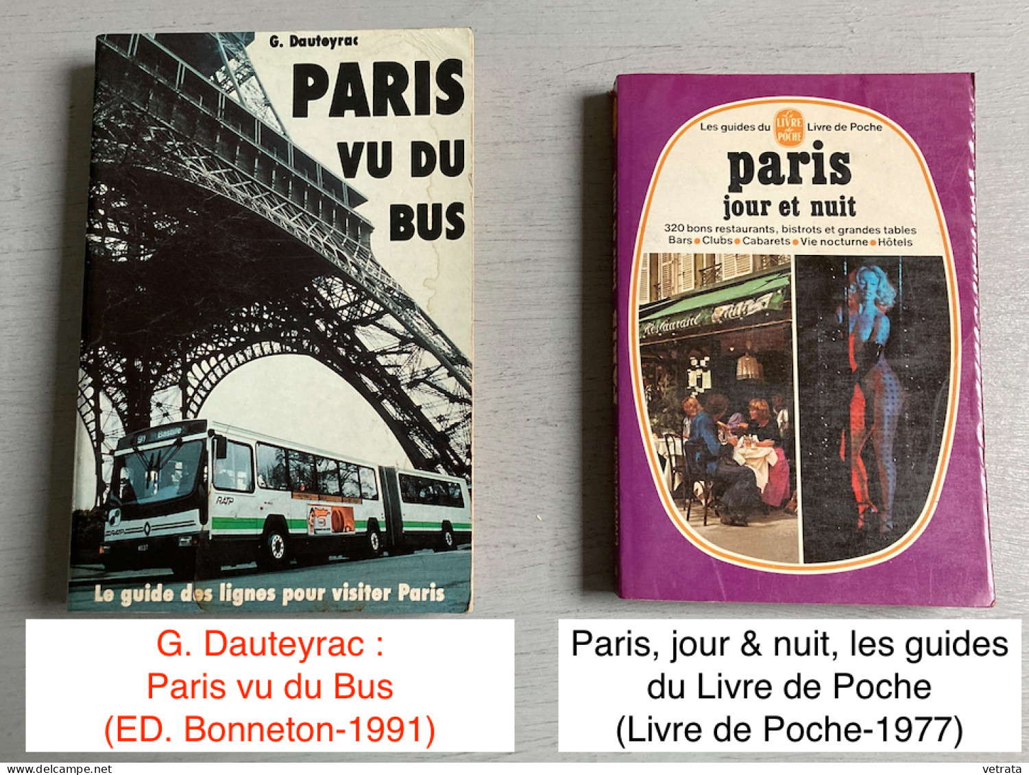 PARIS : 6 Revues (Géo-Autrement-Détours de France-Paris) / 6 encarts Libé Villes / 2 Livres (Paris vu du bus/Paris jour
