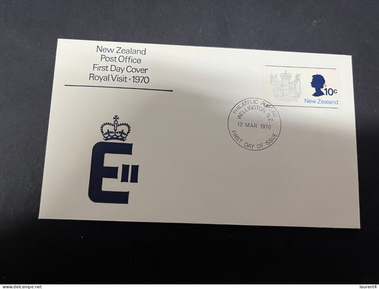 18-4-2024 (2 Z 24) FDC - New Zealand - Not Posted - 1970 - Royal Visit - FDC