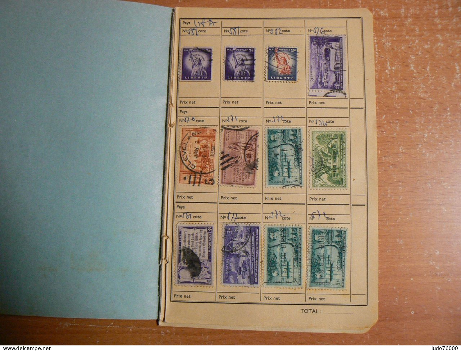 D 787 / VRAC USA / 8 PAGES / 03 - Lots & Kiloware (mixtures) - Max. 999 Stamps