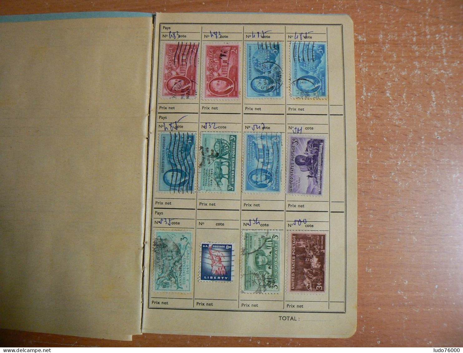 D 787 / VRAC USA / 8 PAGES / 03 - Lots & Kiloware (mixtures) - Max. 999 Stamps