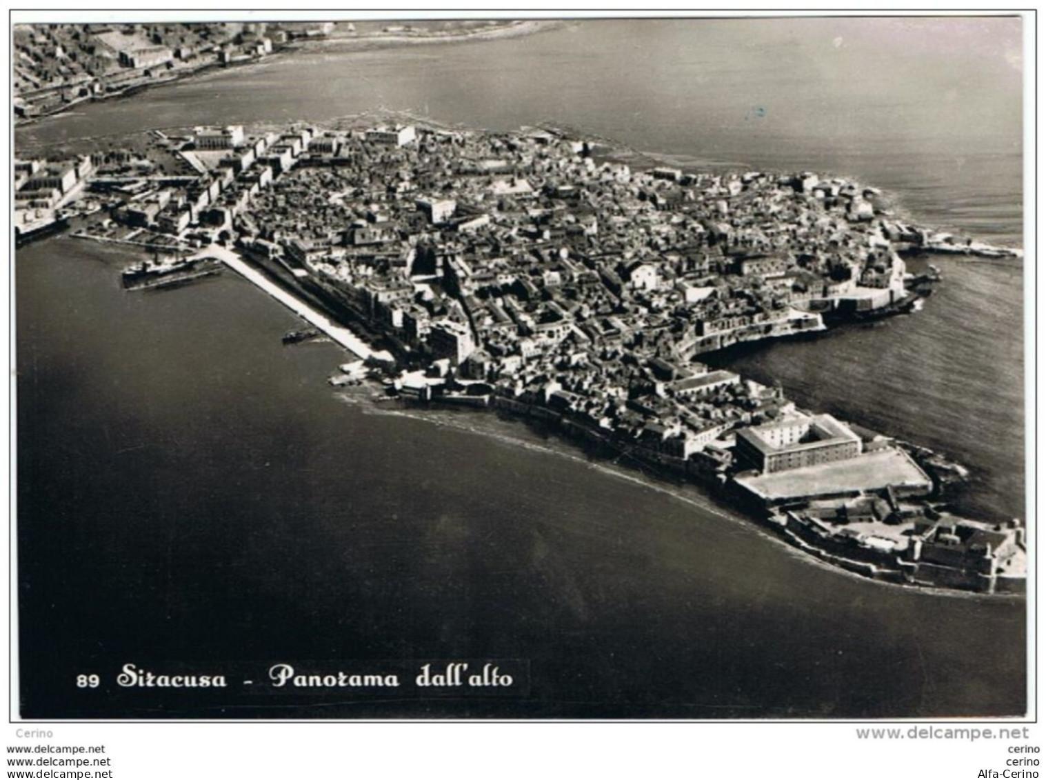 SIRACUSA:  PANORAMA  DALL' ALTO  -  FOTO  -  FG - Siracusa