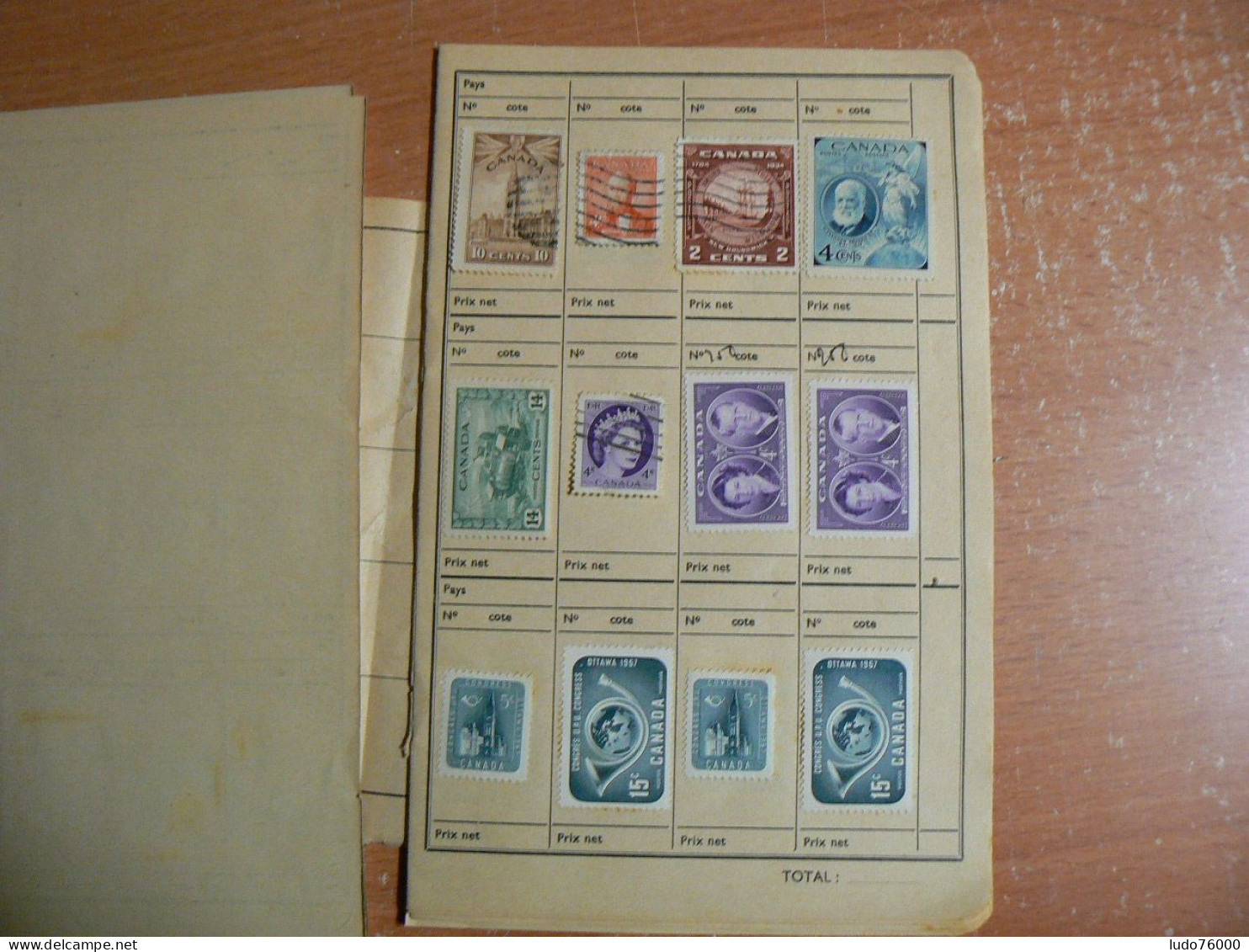 D 787 / VRAC CANADA / 9 PAGES / 04 - Lots & Kiloware (mixtures) - Max. 999 Stamps