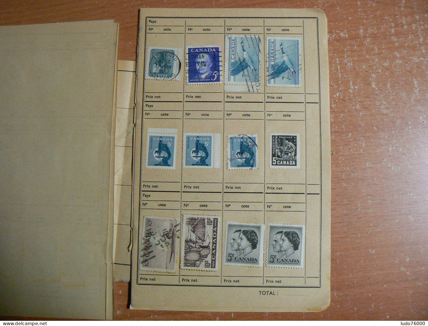 D 787 / VRAC CANADA / 9 PAGES / 04 - Lots & Kiloware (mixtures) - Max. 999 Stamps