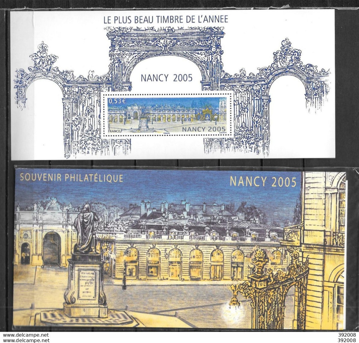 2006 - 14 - Nancy - Souvenir Blocks & Sheetlets