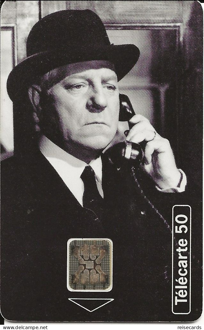 France: France Telecom 05.94 F336C Téléphone Et Cinéma, Jean Gabin - 1994